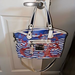 Nautical Coach Poppy Bag